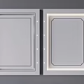 New Chinese Ceiling Modern Square Ceiling 3d model