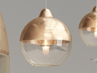 Modern chandelier 3d model