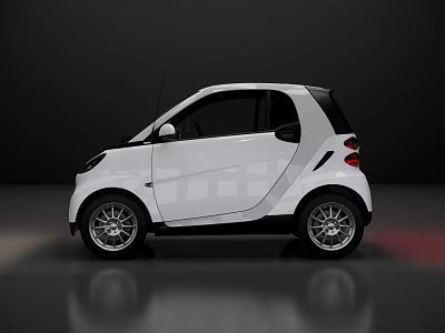 Mercedes-Benz SMART small car 3d model