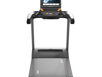 Home Gym Fitness Equipment Treadmill with Digital Display and Modern Design 3d model