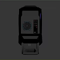 Projection Monitoring Device With Modern Design HD Projection Surveillance Camera And Mobile Base