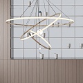 Modern chandelier 3d model