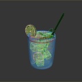 Realistic Cup Cup Container 3d model