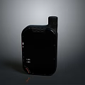 Black Tactical Handheld Weapon Device With Antenna And Control Buttons