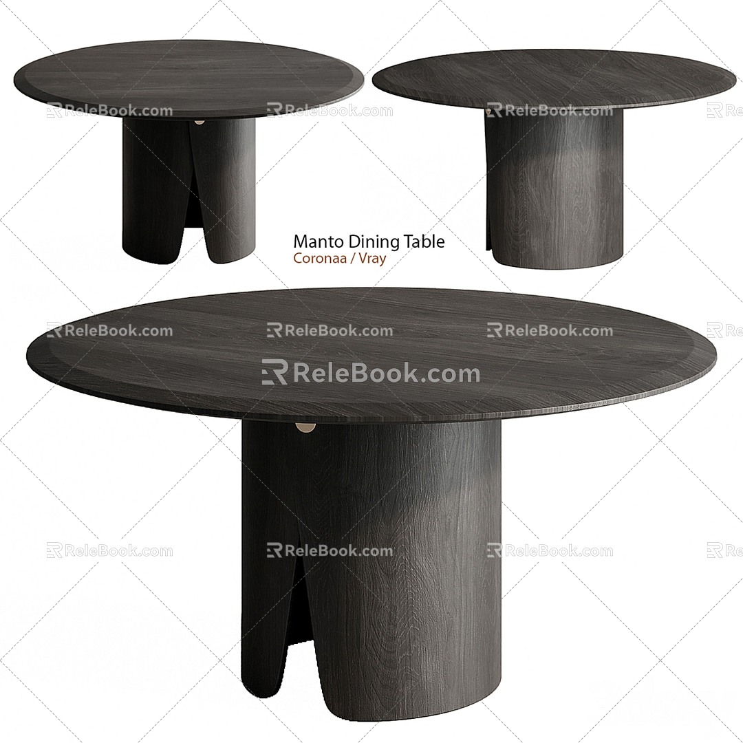 Manto table 3d model