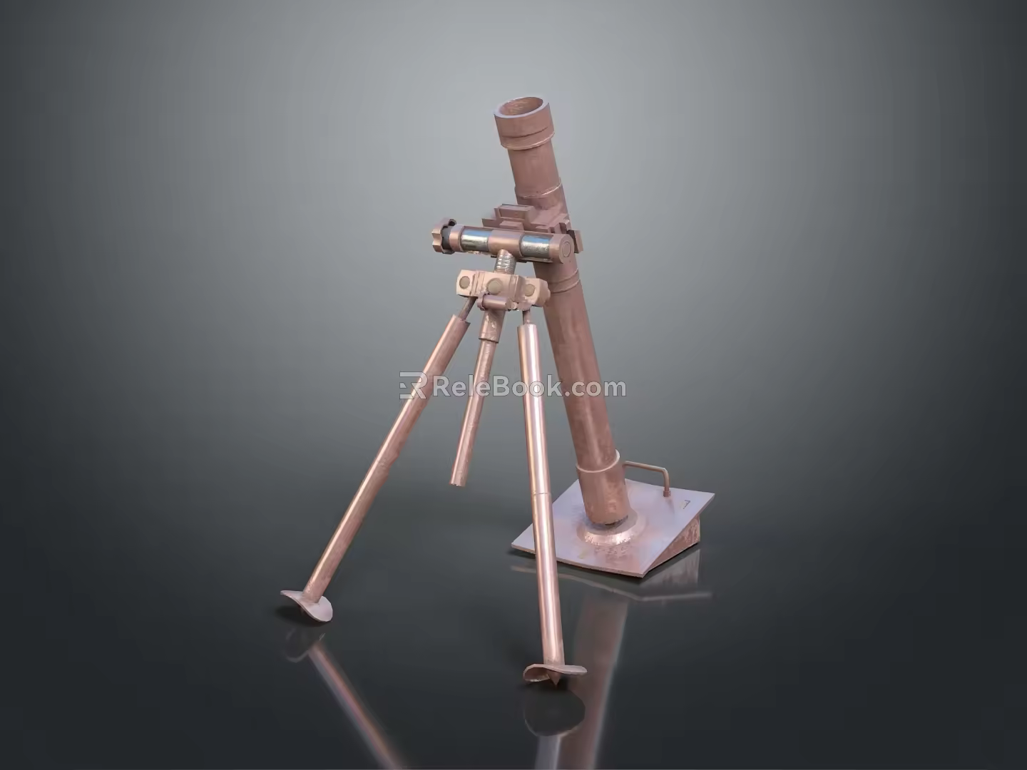 laser tower turret turntable sci-fi tower defense game tower defense sci-fi turret game turret game turret 3d model