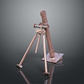 laser tower turret turntable sci-fi tower defense game tower defense sci-fi turret game turret game turret 3d model