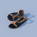 Shoes Sandals Shoes 3d model