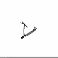 Electric Scooter Modern Design With Adjustable Handlebar Black Wheels and Pedal