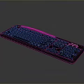 Keyboard Wireless Keyboard Computer Configuration Bluetooth Keyboard Gaming Keyboard Mechanical Keyboard Women's Keyboard 3d model
