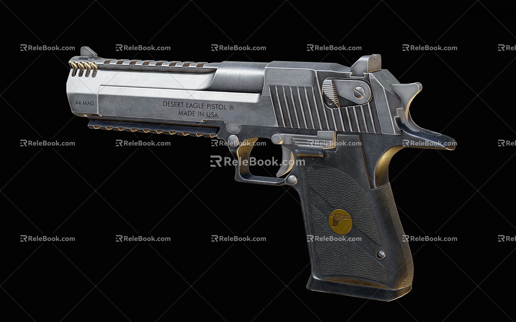 Desert Eagle Pistol 3d model