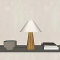 Modern table lamp 3d model
