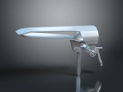 Stainless Steel Adjustable Locking Clamp Tool With Ergonomic Grip And Sturdy Base Design 3d model