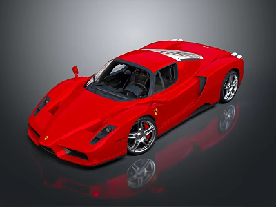 Modern sports car high-end sports car 3d model