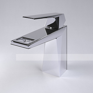 Modern faucet stainless steel faucet 3d model