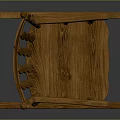Elegant Traditional Wooden Rocking Chair With Classic Design And Comfortable Armrests