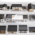 Rural Self built Houses Featuring Diverse Exterior Designs And Architectural Styles