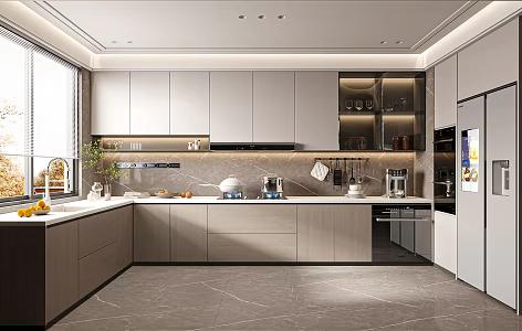 Modern Kitchen 3d model