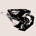 intelligent robot competitive robot internal structure 3d model
