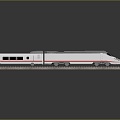 Train Light Rail Metro High Speed Rail EMU Train High Speed Train High Speed Train High Speed Locomotive EMU 3d model