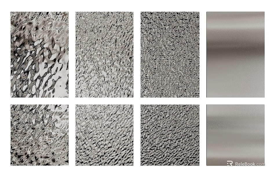 Wall Textures With Various Decorative Patterns For Interior Design Projects 3d model 