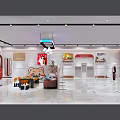Modern Clothing Store Interior With Mannequins Clothing Displays And Window Showcases