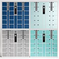 Modern Express Cabinet Storage Cabinet 3d model
