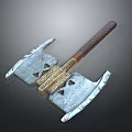 Tomahawk Axe Wooden Axe Handle Axe Mountain Axe Chopping Wood Axe Chopping Wood Axe Magic Axe 3d model