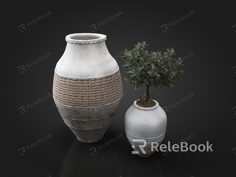 Pottery Pot model