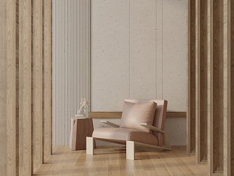 Modern Sofa Chair Single Chair 3d model