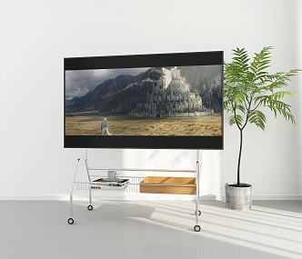 Modern TV stand TV stand 3d model