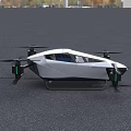 Xiaopeng Traveler X2 Flying Car 3d model