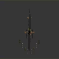 Detailed Military Helicopter Model With Camouflage Paint Rotors And Missiles