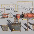 Factory Items 3d model