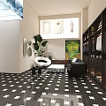 Modern Clothing Store Interior Featuring Fashion Displays Mannequins And Stylish Decor Elements