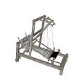 Chinese Style Loom Old Style Loom 3d model