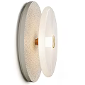Modern Minimalist Round Wall Lamp With Textured Finish And Multiple Color Options