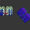 Fashionable Shoes Collection With Various Styles Heels Sneakers Sandals And Slides