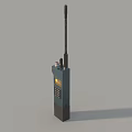 Industrial Handheld Walkie Talkie with Long Antenna Display Screen and Keypad
