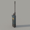 Military radio walkie talkie radio military radio communication equipment radio low face number low model simple model game film and television level 3d model