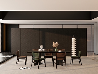 Modern Restaurant 3d model