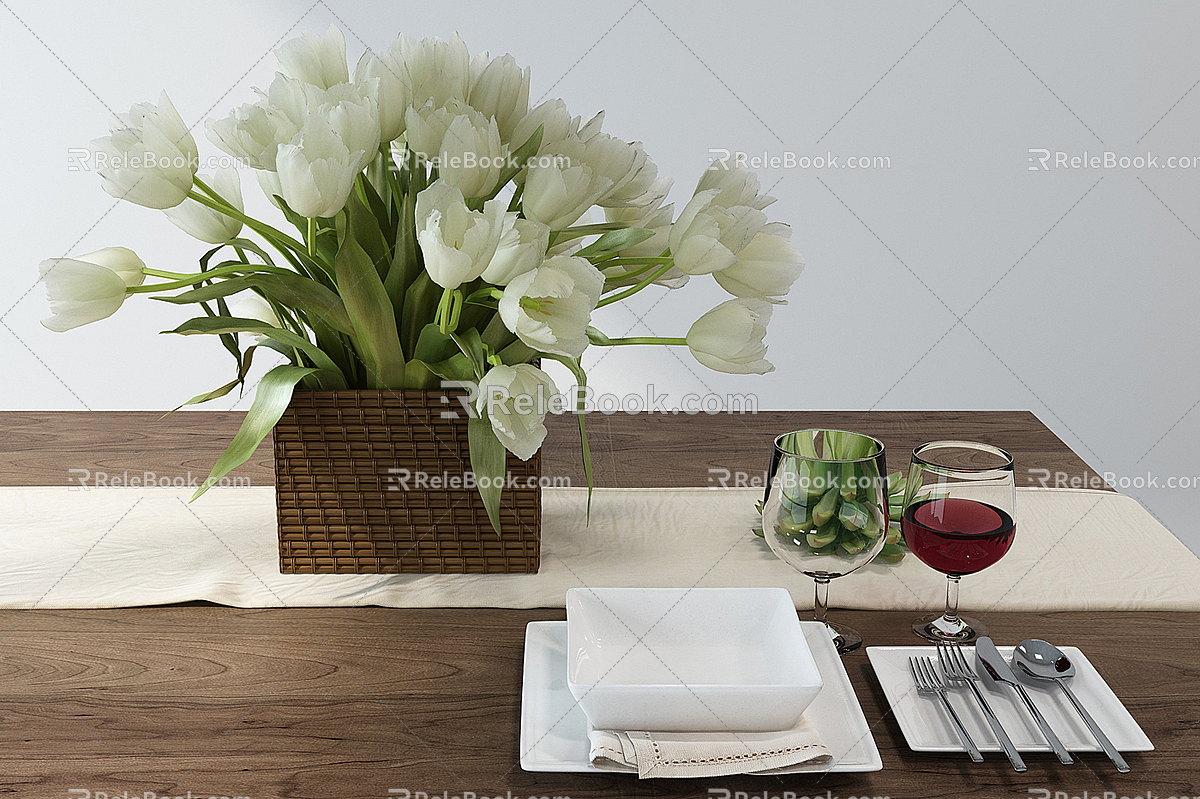 Tableware 3d model