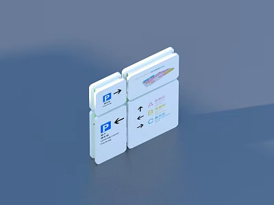 Practical Sticky Note Pads With To Do List And Note Functions For Daily Use 3d model