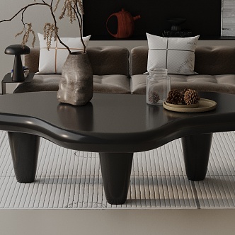 Modern coffee table 3d model