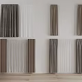 Curtain combination 3d model