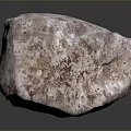 Natural Wood Stone Material Block with Rough Surface and Natural Texture in Brown Red Tone
