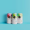 Refreshing Canned Lactic Acid Bacteria Drinks With Assorted Fruit Flavors For Daily Refreshment