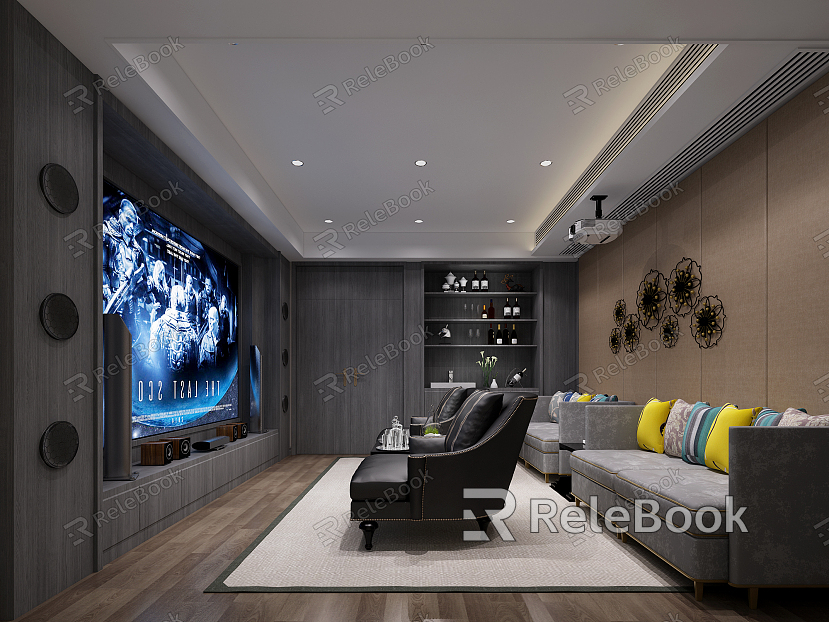 Jianou AV Room model