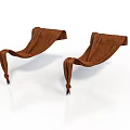 Comfortable Brown Hammock Chairs With Fabric Material Hanging Design For Indoor Use