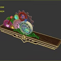 Alarm Clock Alarm Clock Children Alarm Clock Student Desktop Alarm Clock Electronic Alarm Clock Timer 3d model